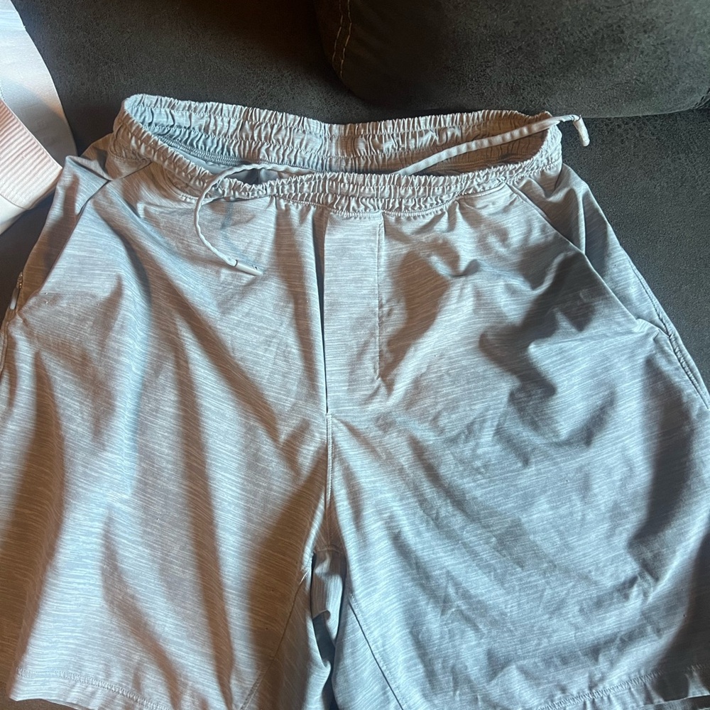 Men's Gray Lululemon Athletic Shorts